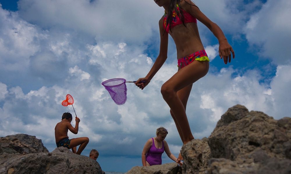 Охота на крабиков/Crab hunting