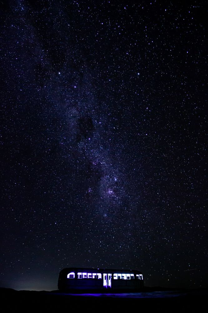 walk through the desert and the stars