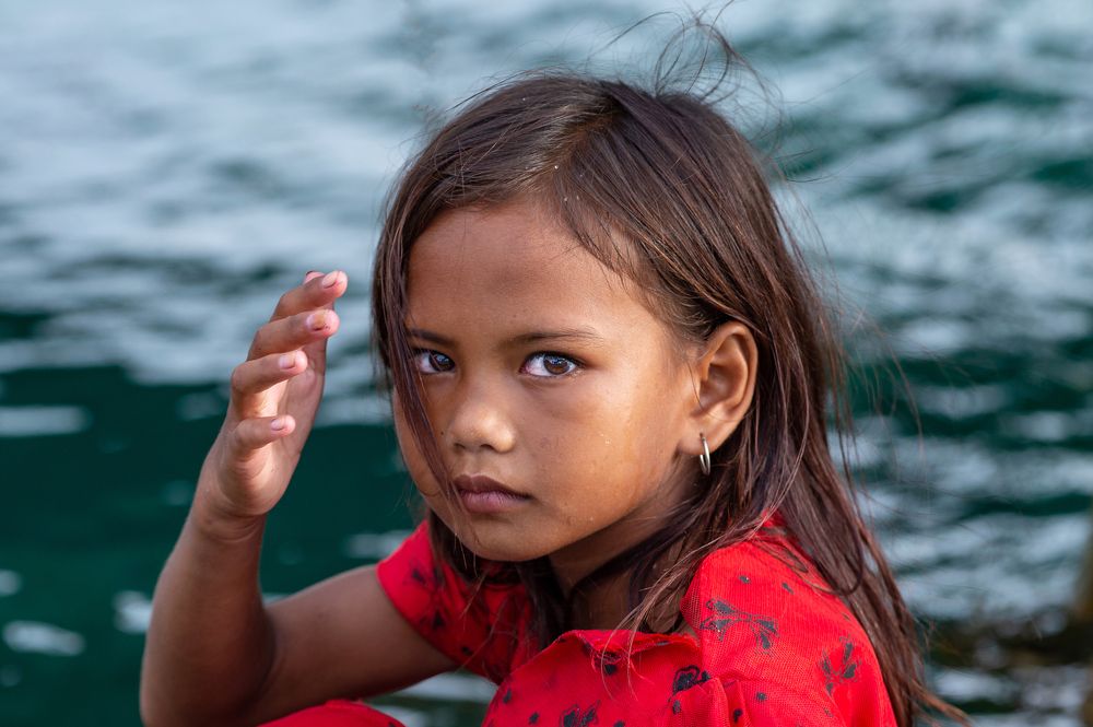 Sea Gypsy young girl