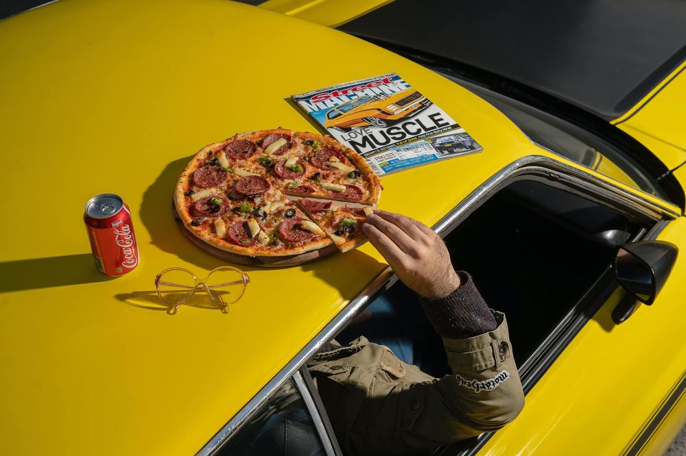 pizza on mach1 - oldschool