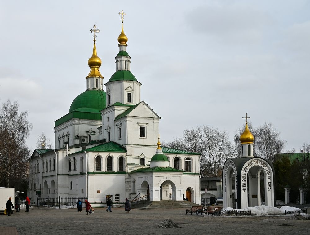 The Church of the Holy Fathers of the Seven Ecumenical Councils. St. Danilov Monastery. Moscow, Russia.