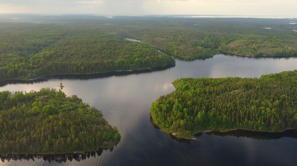 В Ладожских шхерах