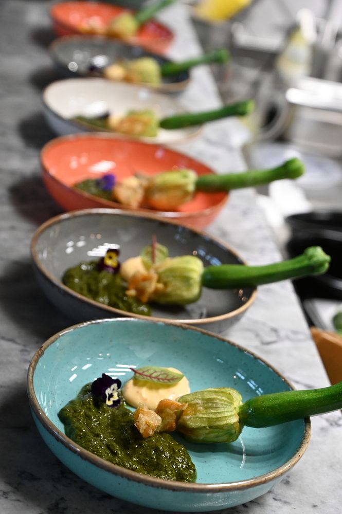 Цветки цукини