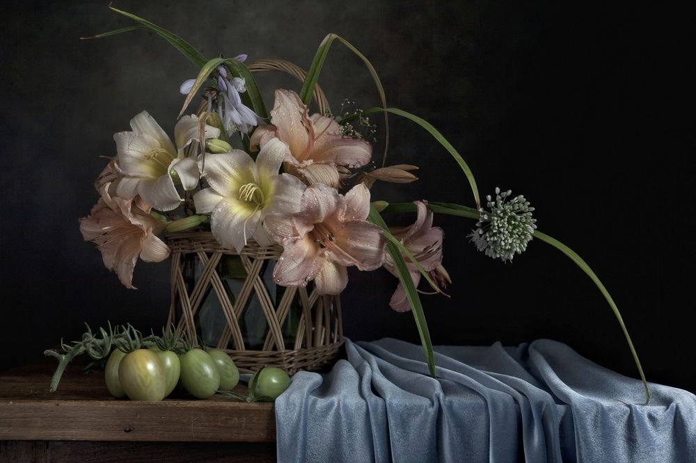 В стране зелёных помидор цветёт лилейник