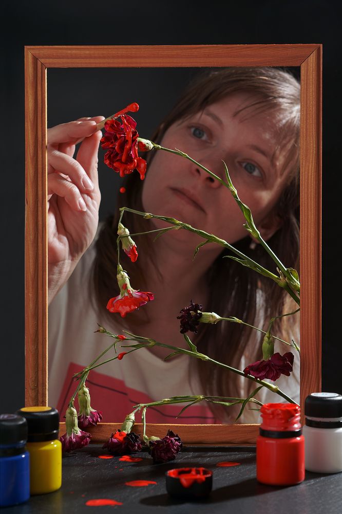 Автопортрет. Я рисую свою боль 9 мая 2022года