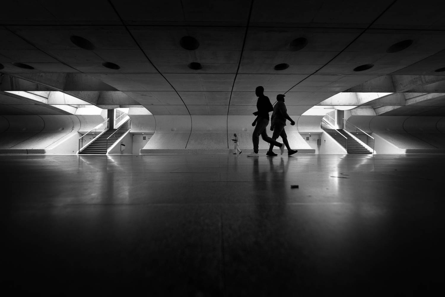 the three different...