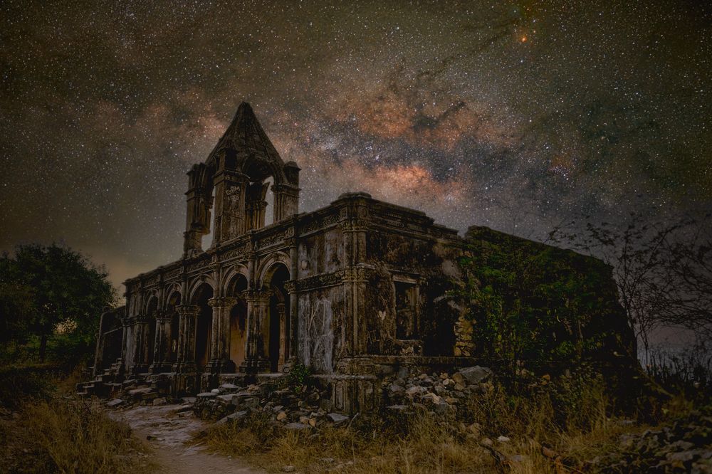 Ruins of Roha Jail,  Gujarat, India