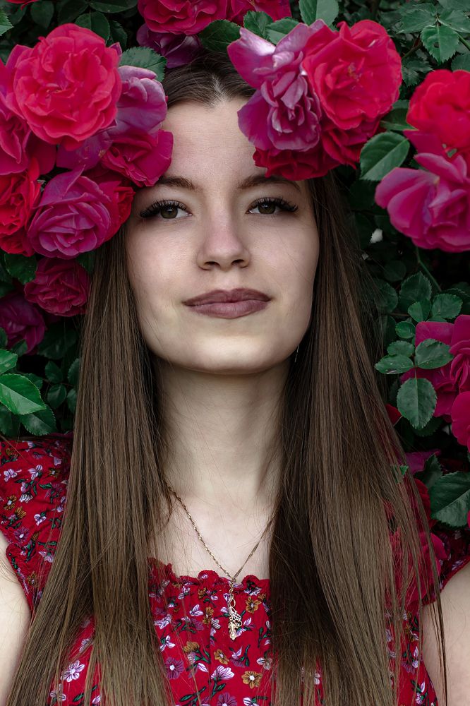 Девочка роза