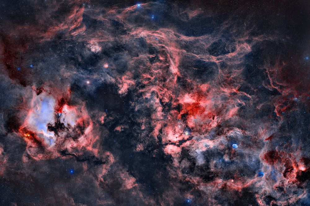 Cygnus Wide Field HOO Narrow band