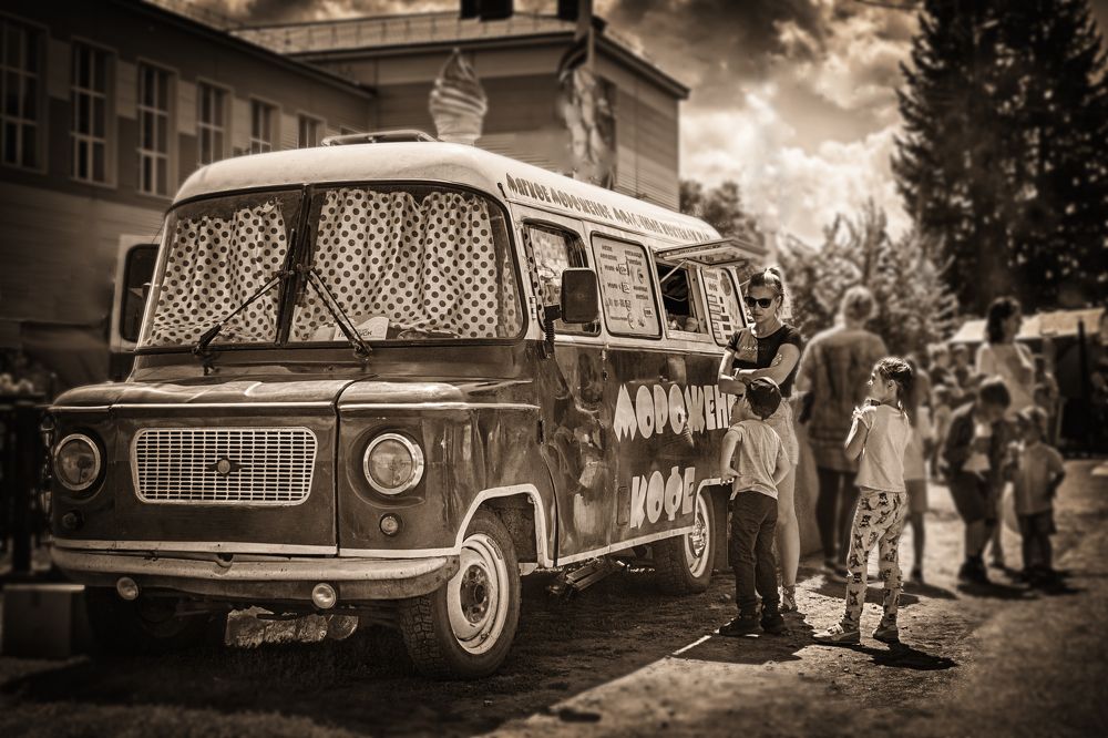 Автобус-мороженое