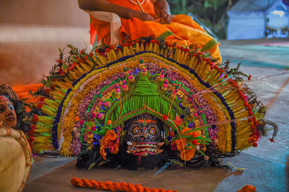 The mask of Chhau