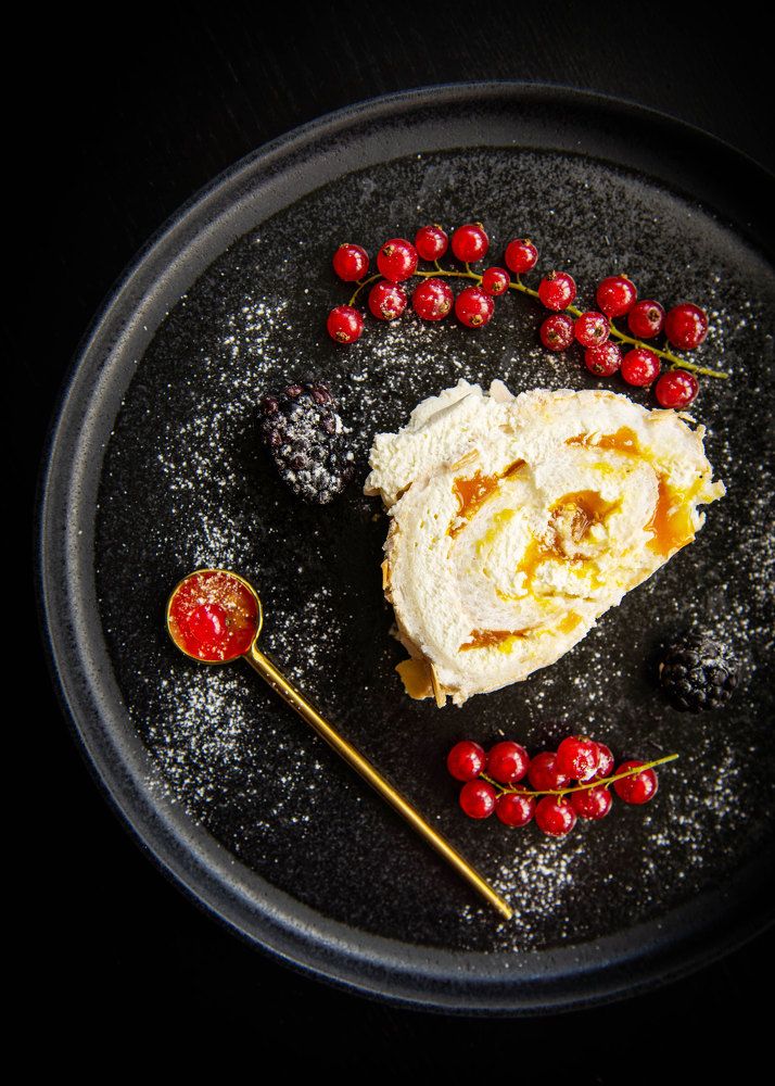 Меренговый рулет