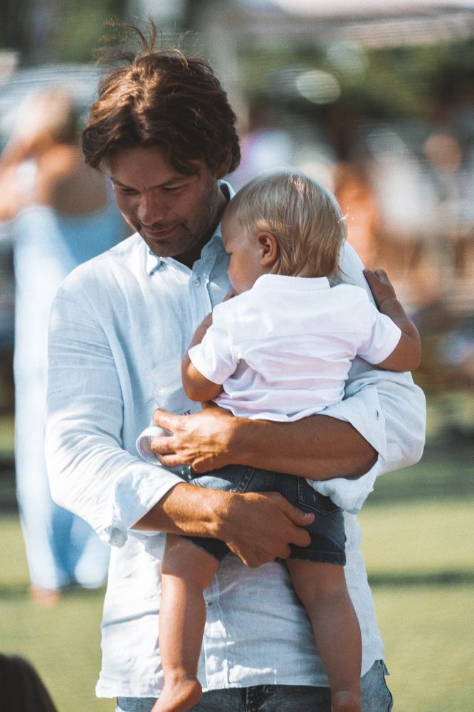 Lovely Dad with son