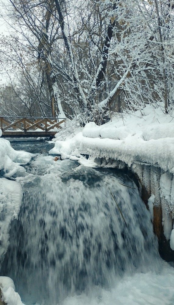 Водопад на Голубых озерах, Татарстан