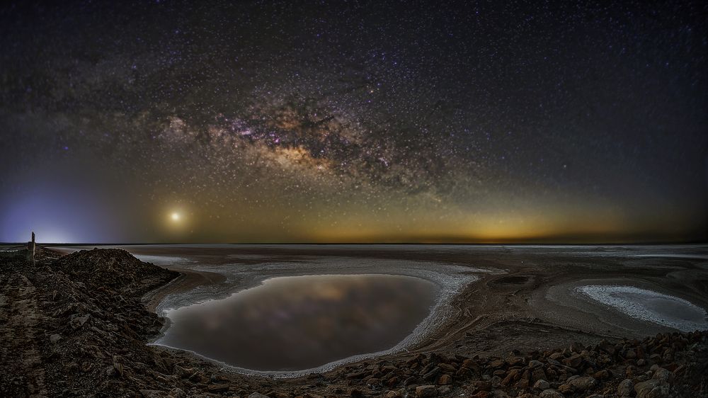 Milky-way in various part of Kutch