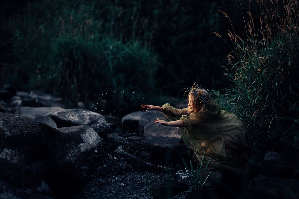 Маленький страж лесного ручейка