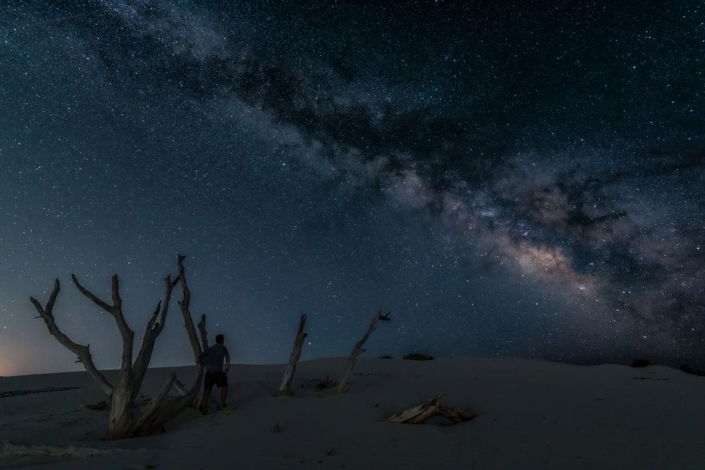 stars on the dunes