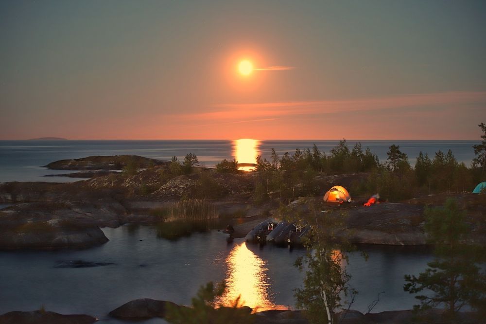 Луна над шхерами