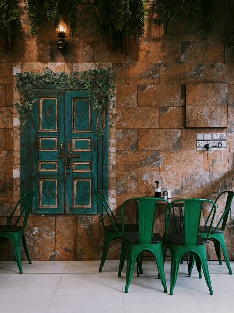 The door of calm at Fayrouz Café