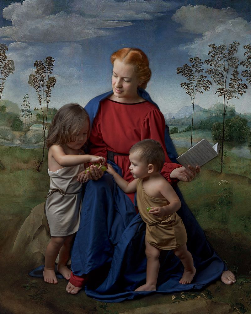 Рафаэль Санти «Мадонна с щеглом»