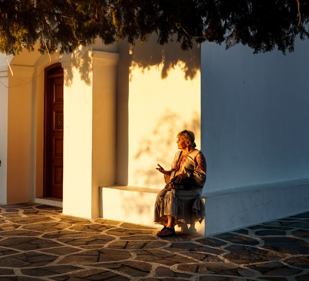 Greek summer sunsets