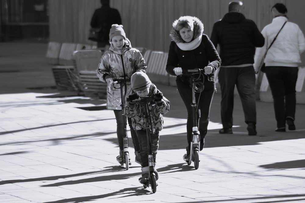 Городские всадники.