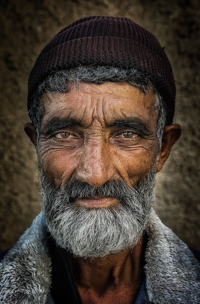 Old man street portrait