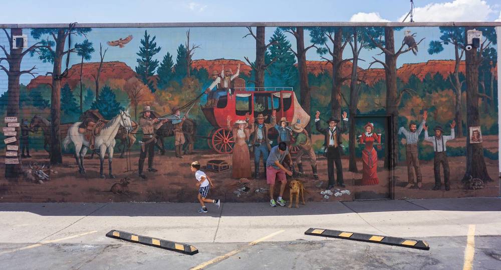 The story on the walls