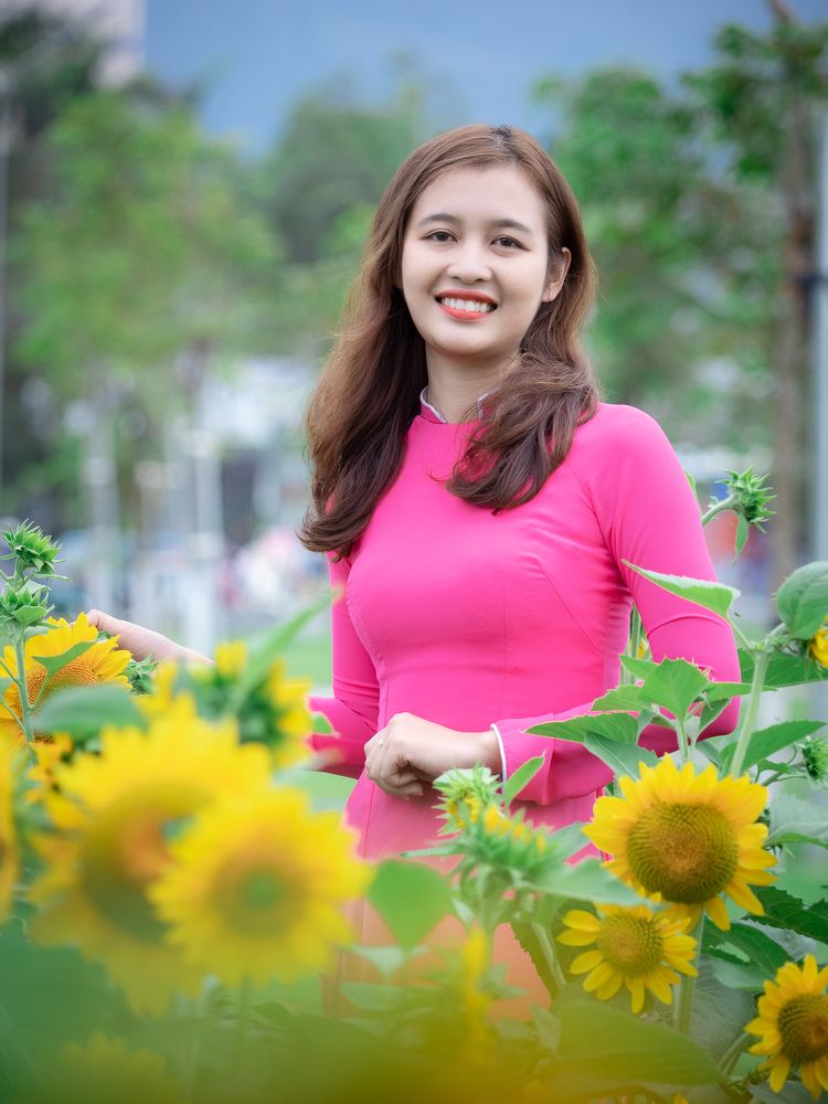 You are as lovely as a sunflower