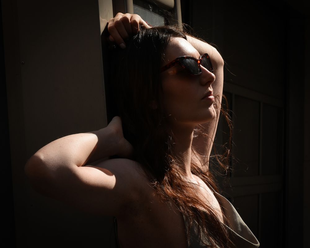 ...to the sun to the east