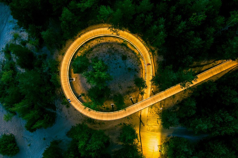 Прогулочная площадка в Нижнем Новгороде