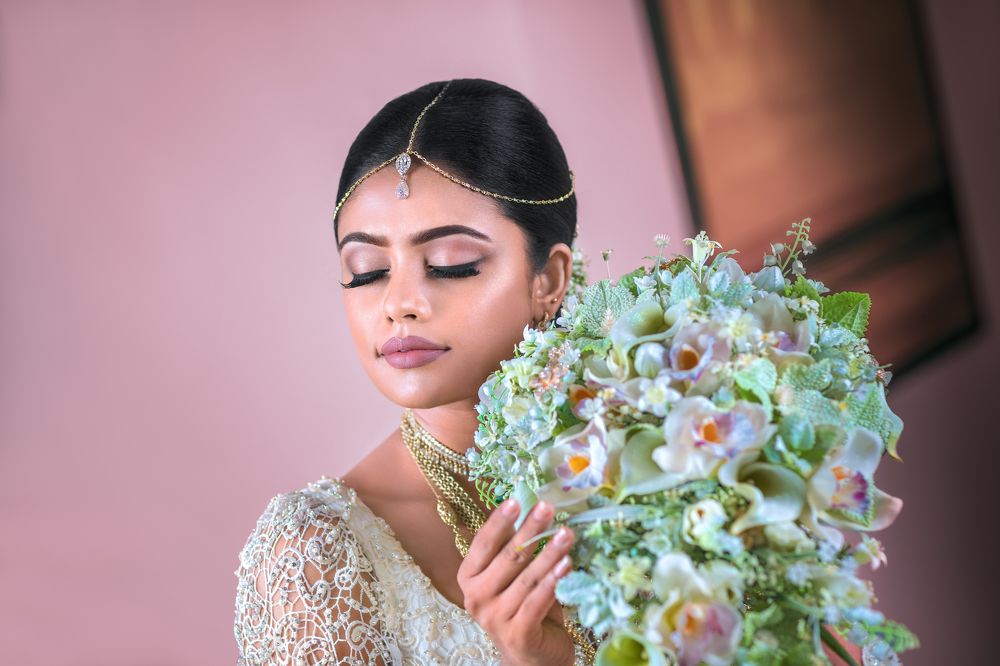 Bride with Flower