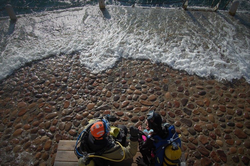 Подготовка к погружению