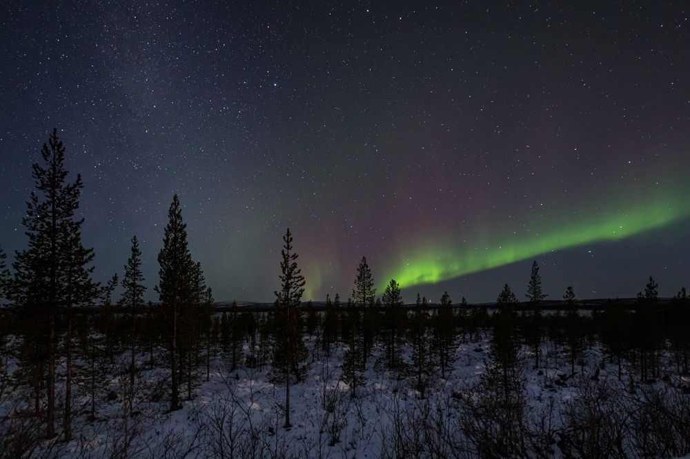 Звезды и немного сияния