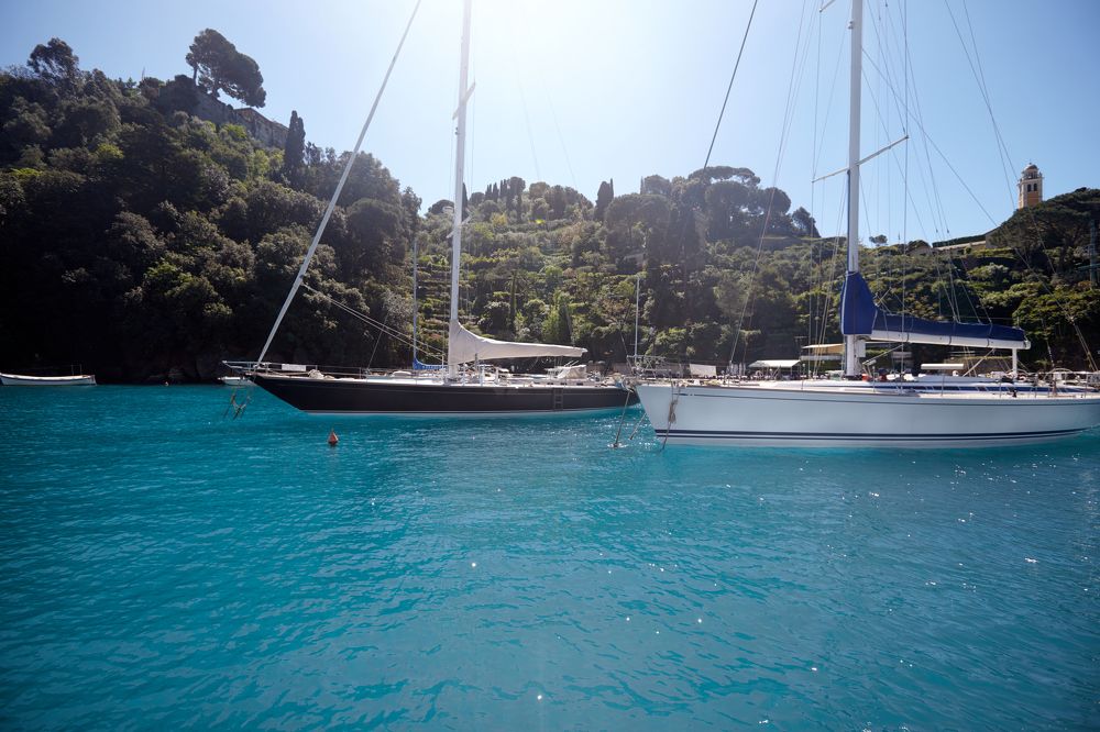 Yachts at the Portofino Bay