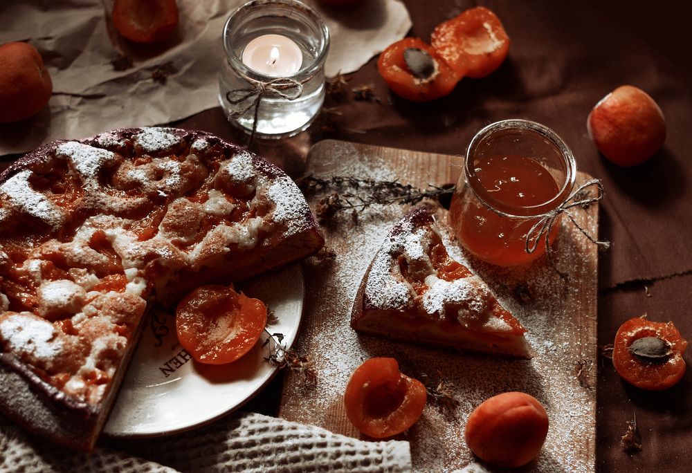 Абрикосовое утро.