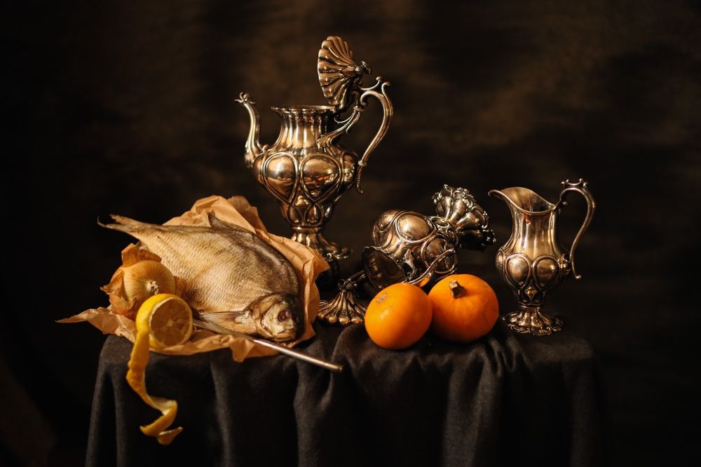 Натюрморт с рыбой