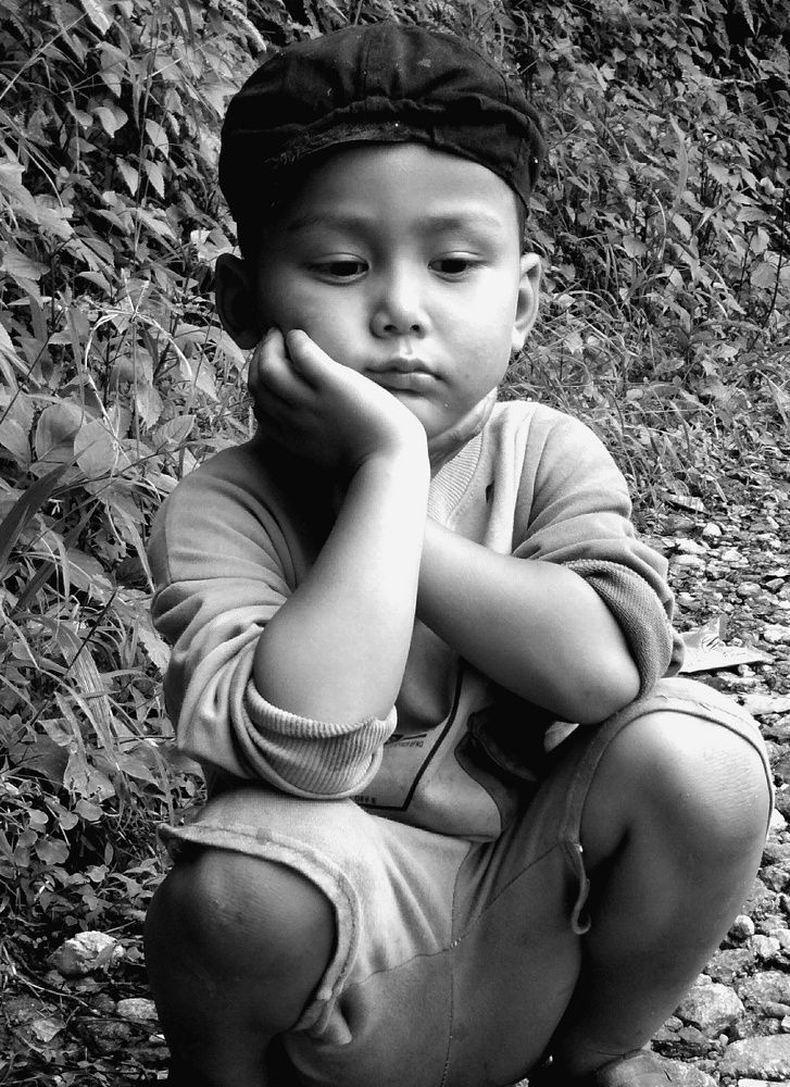 Black and White