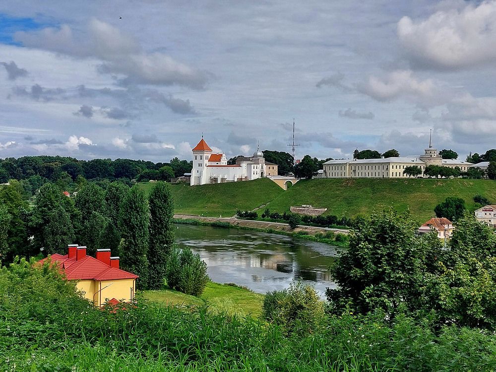 Вид на реку Неман и Старый замок