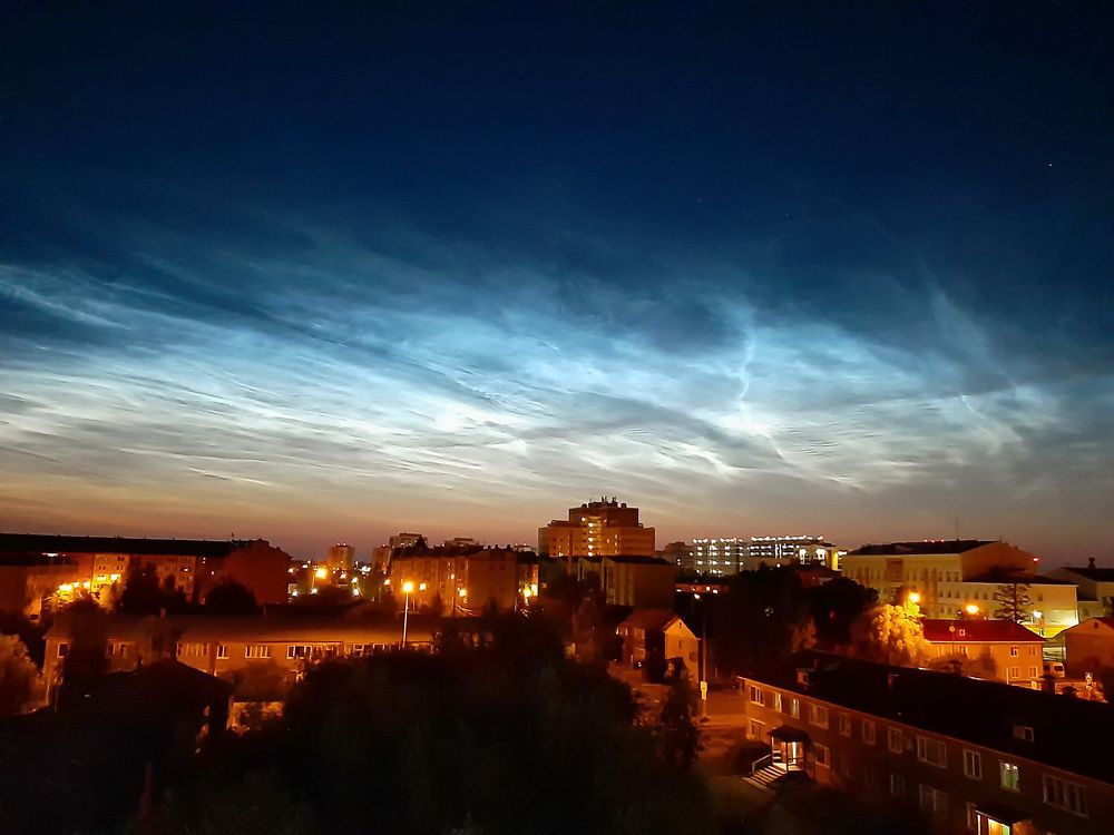 Серебристые облака