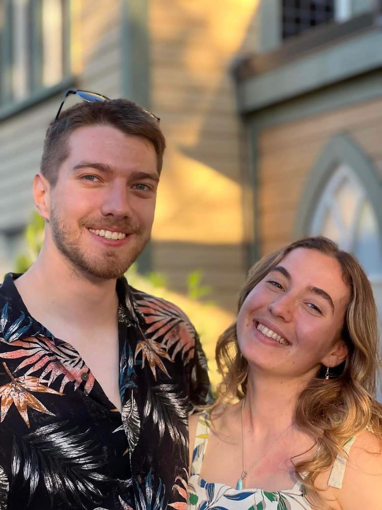 Племянник Дмитрий с невестой(Nephew Dmitry with his fiancee)