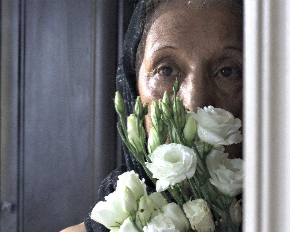 La mujer de las flores