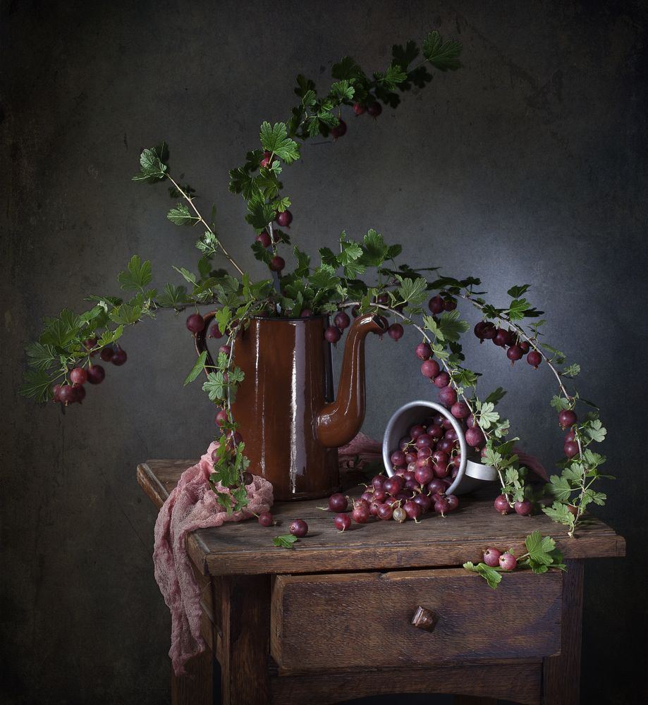 Крыжовник поспел.