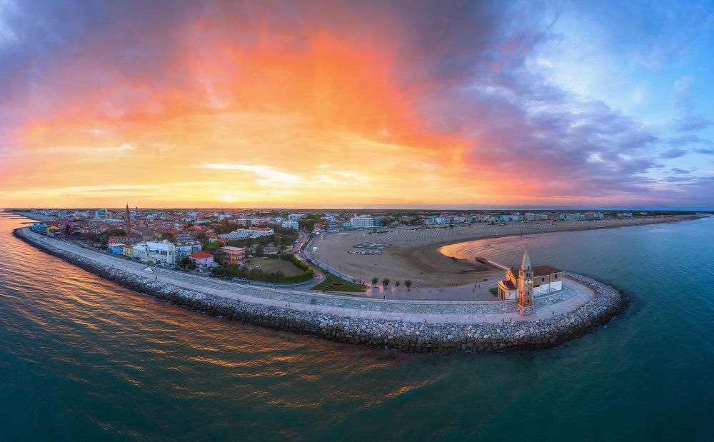 Sunset at Caorle (VENICE - Italy)