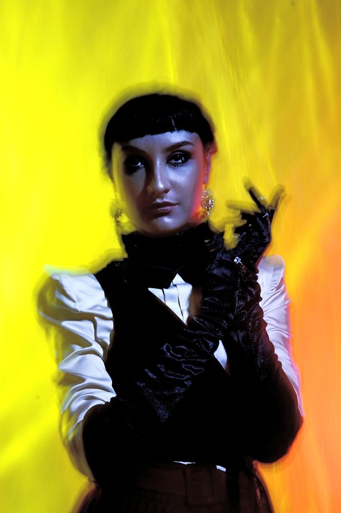 В лучах света