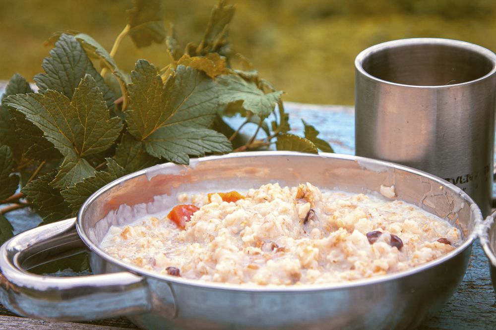 Походная каша с сухофруктами