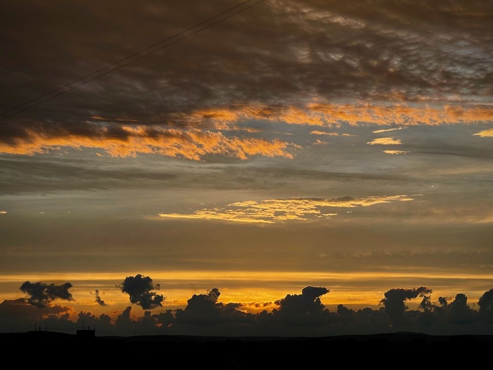 Августовские закаты в Мурманске. Кольский полуостров