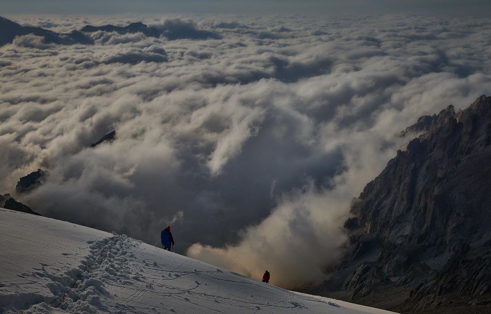 Спуск с в. Текетор.