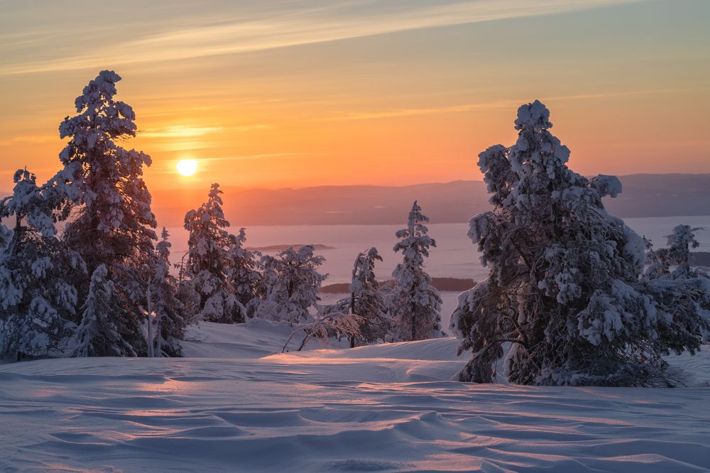 Between sunrise and sunset