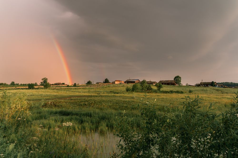 Летняя радуга